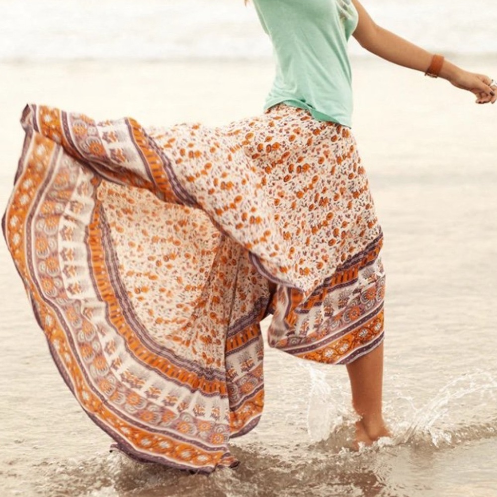 Spell Gypsy Love Castaway High-Low Maxi Skirt - Picture 2 of 5